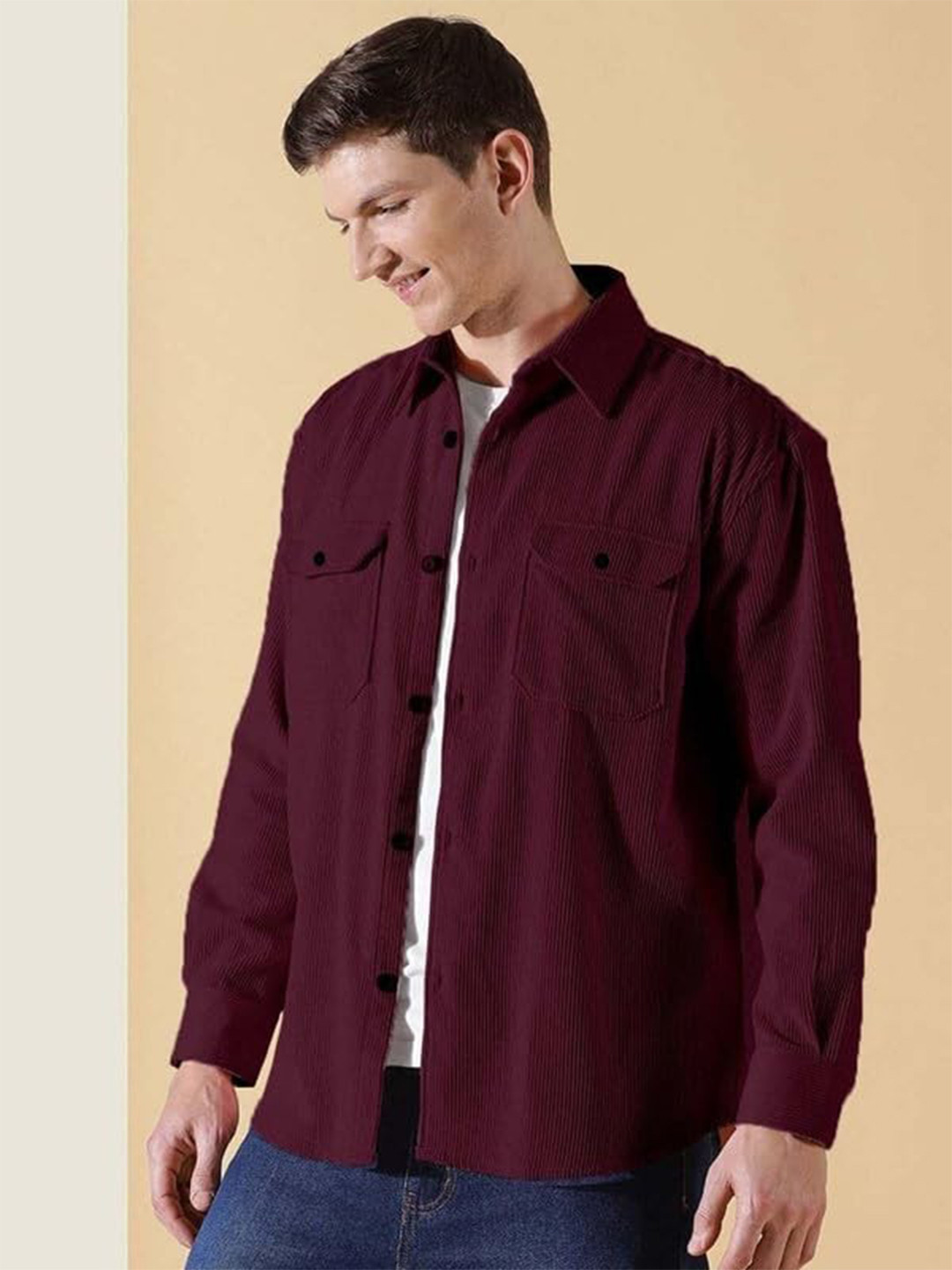Deelmo Men Casual Shirt