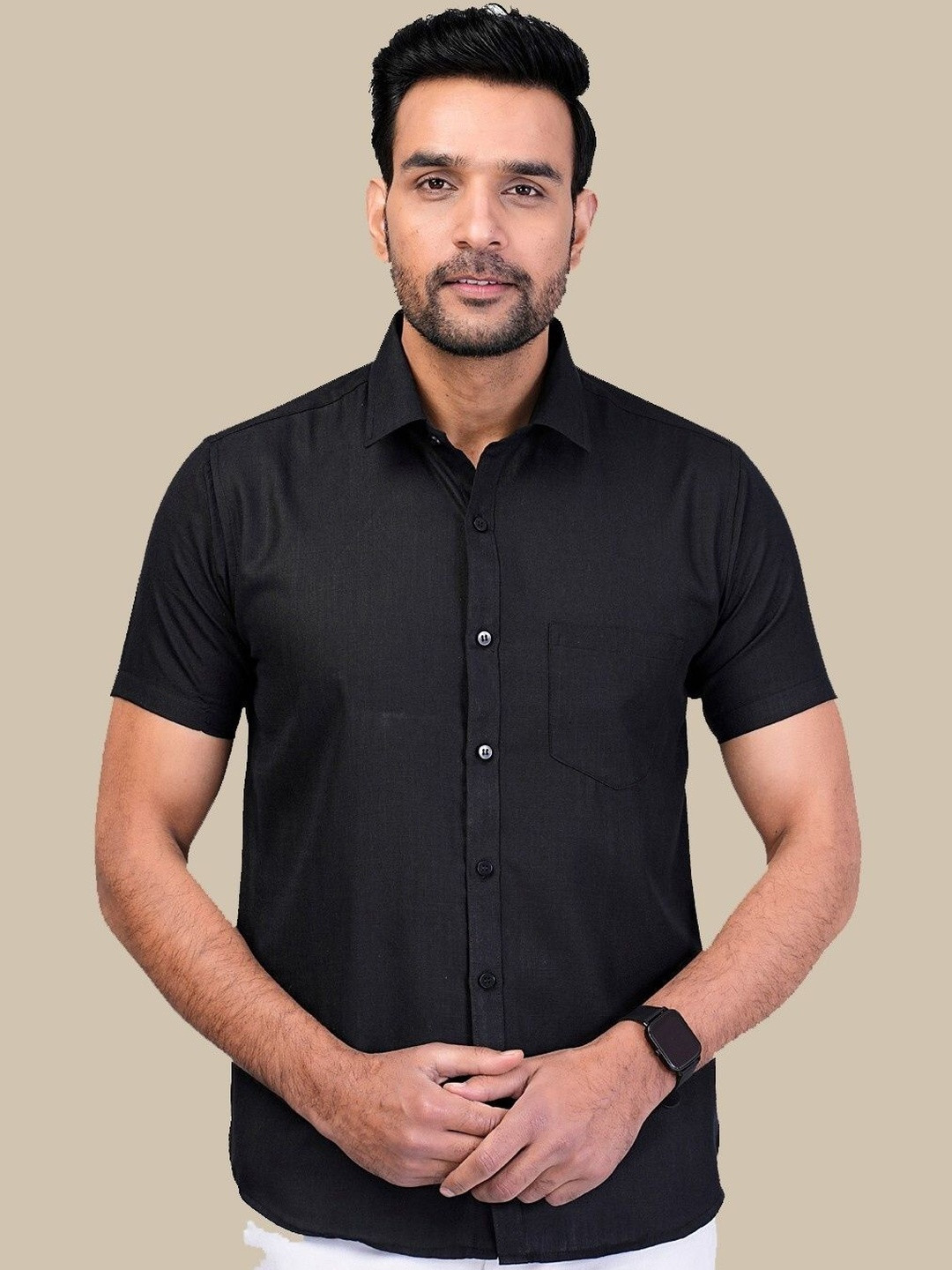 BLACKLILLY Men Standard Slim Fit Casual Shirt