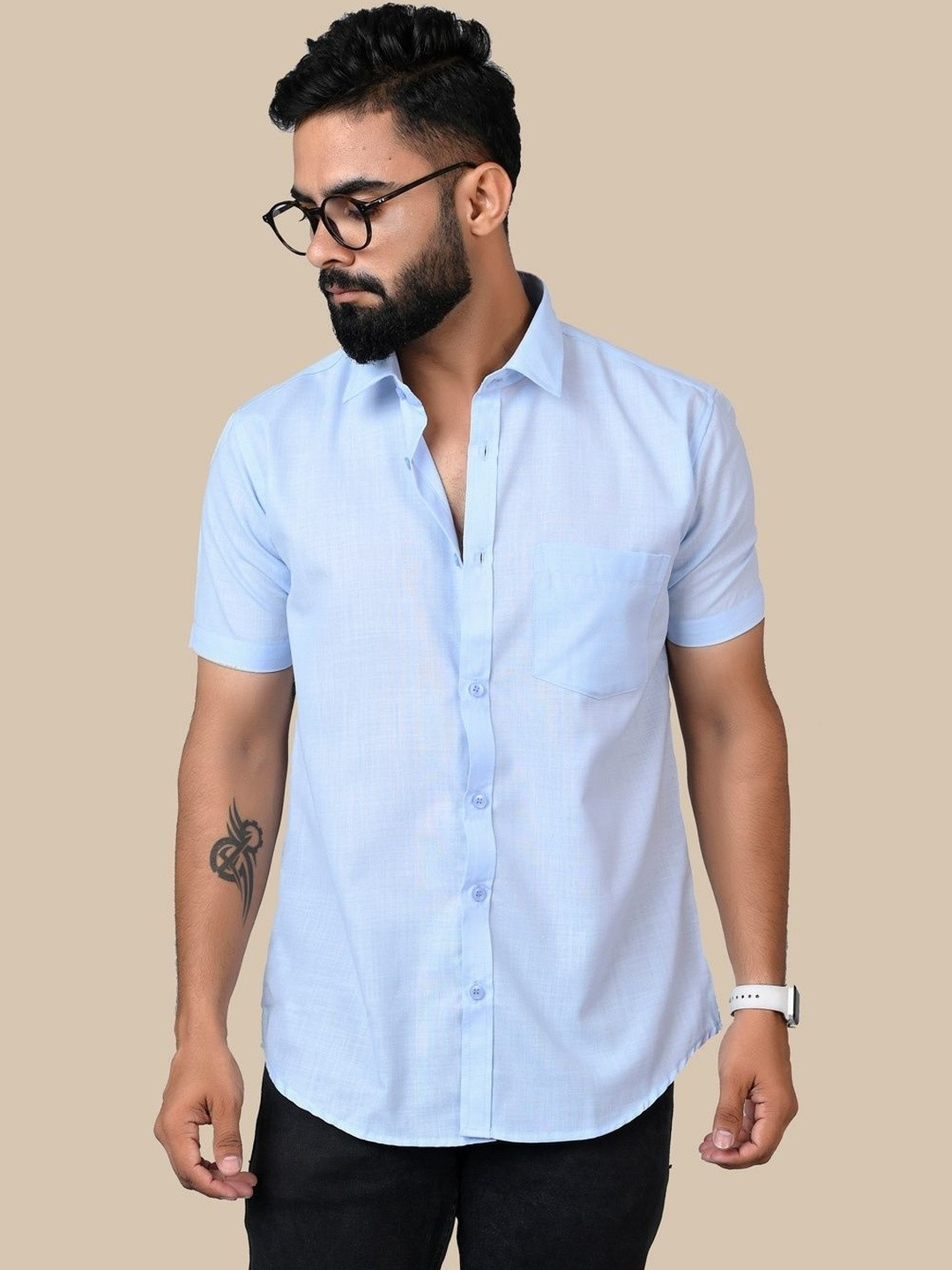 BLACKLILLY Men Standard Slim Fit Casual Shirt