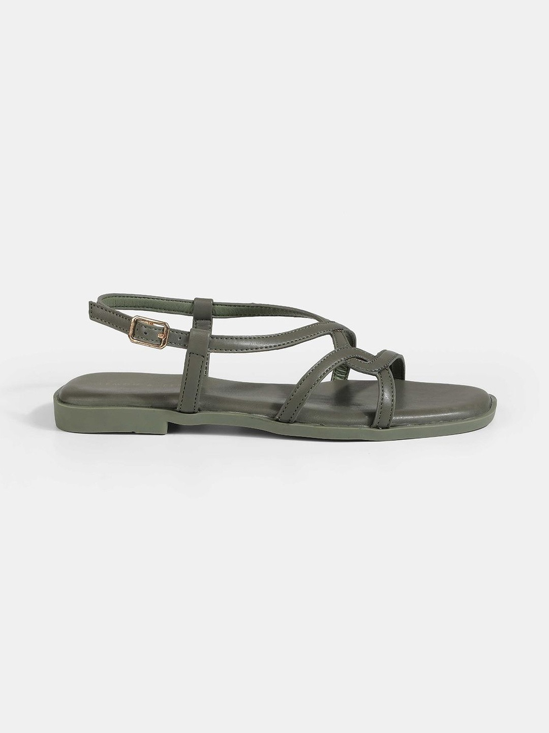 LEMON & PEPPER Women Open Toe Flats with Bows