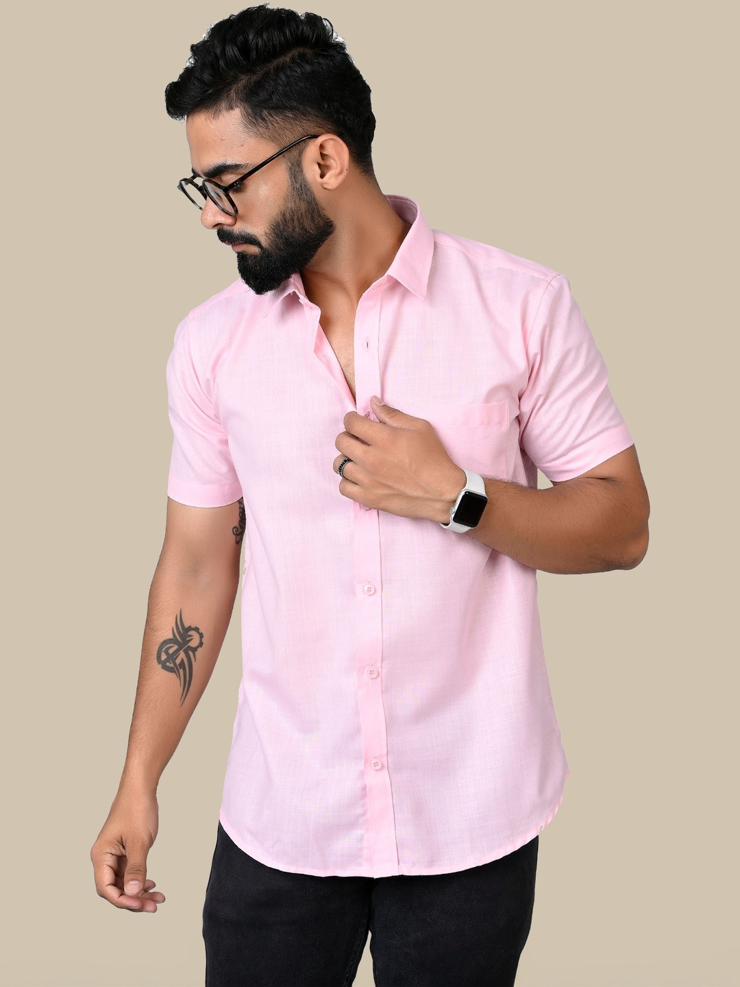 BLACKLILLY Men Standard Slim Fit Casual Shirt