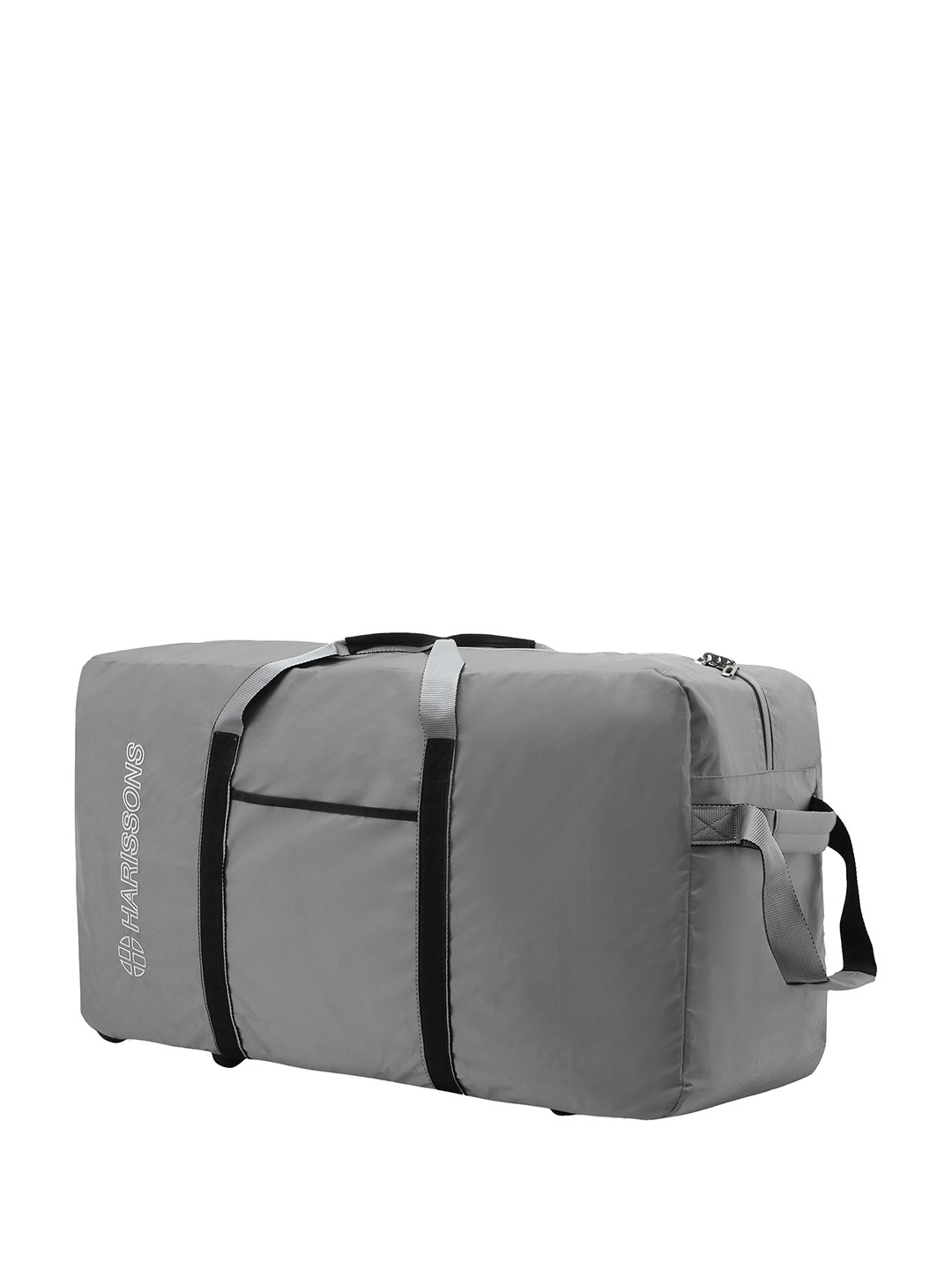 Harissons Hold All Unisex 97L Foldable Grey Travel & Cabin Trolley Bag
