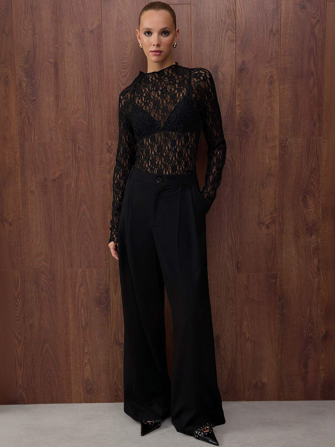 Trendyol Sheer Top for Women - Image 1