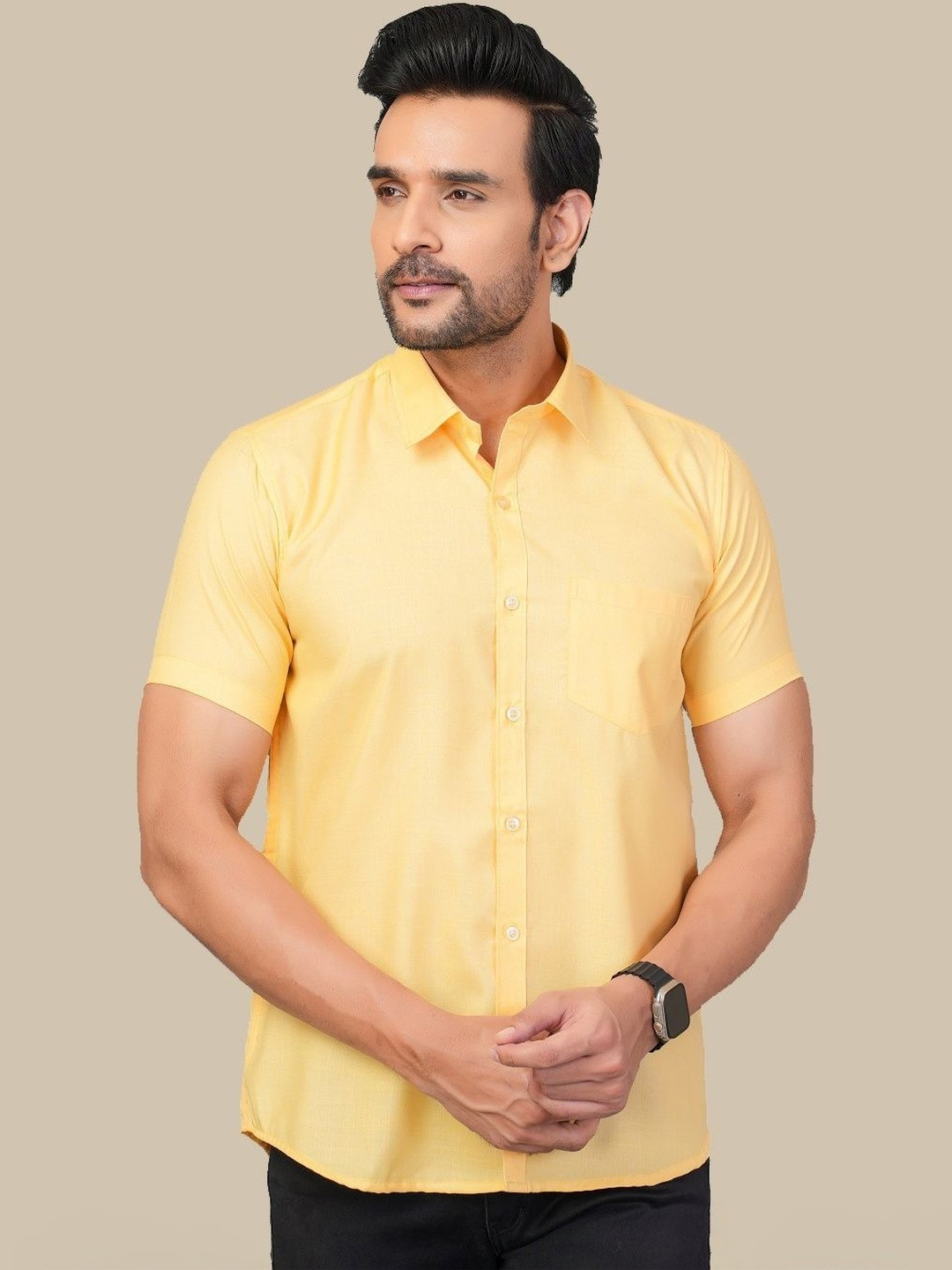 BLACKLILLY Men Standard Slim Fit Casual Shirt
