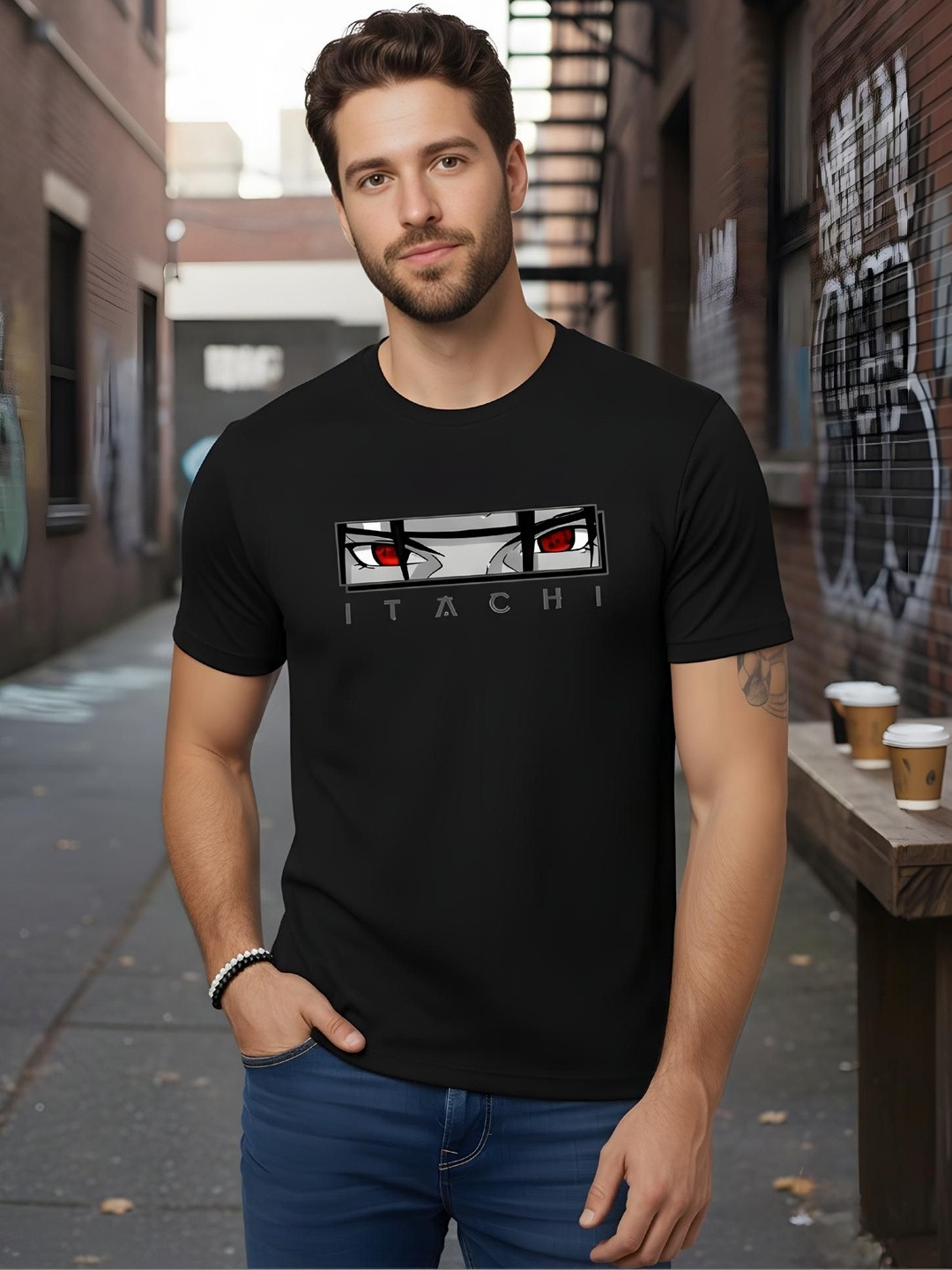 Moda Rapido Men Printed T-shirt