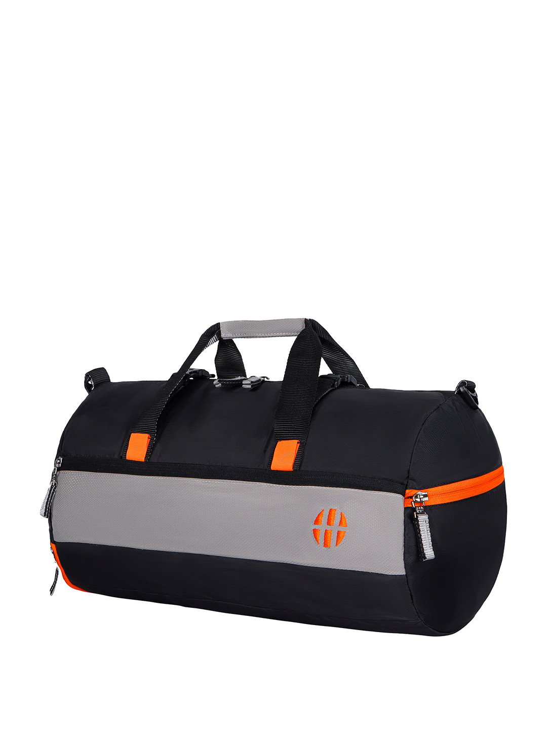 Harissons Trinity Unisex 28L Black Water-Resistant Sports & Gym Duffel Bag