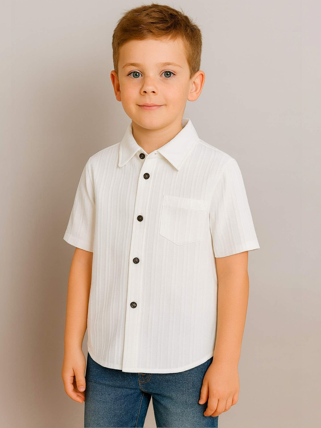 DANFORTH Boys Relaxed Casual Shirt