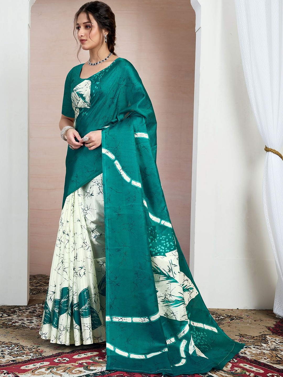 SANISA Floral Saree