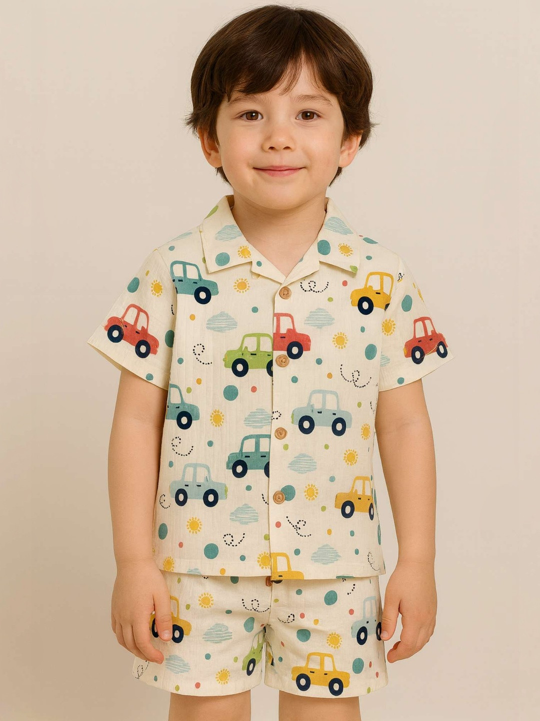 DANFORTH Printed Shirt with Shorts
