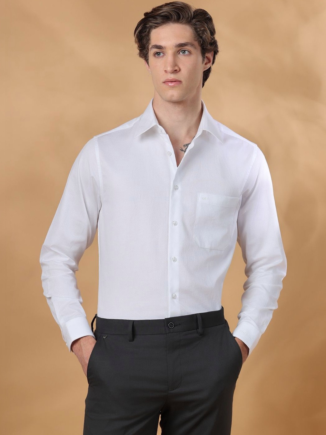 Aldeno Men Standard Formal Shirt
