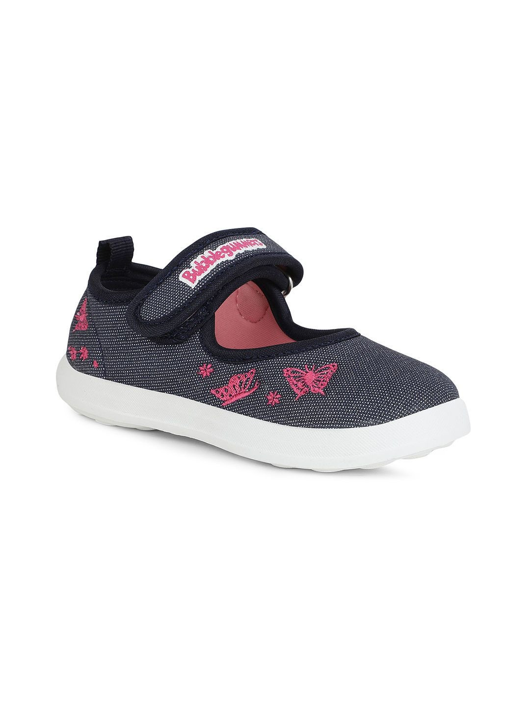 Bubblegummers Girls Printed PU Flatforms