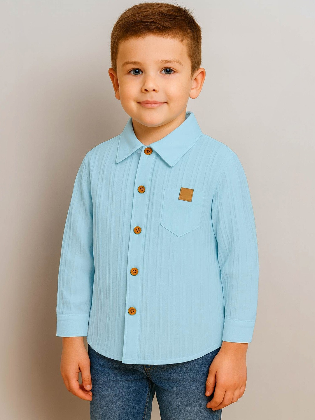 DANFORTH Boys Relaxed Casual Shirt