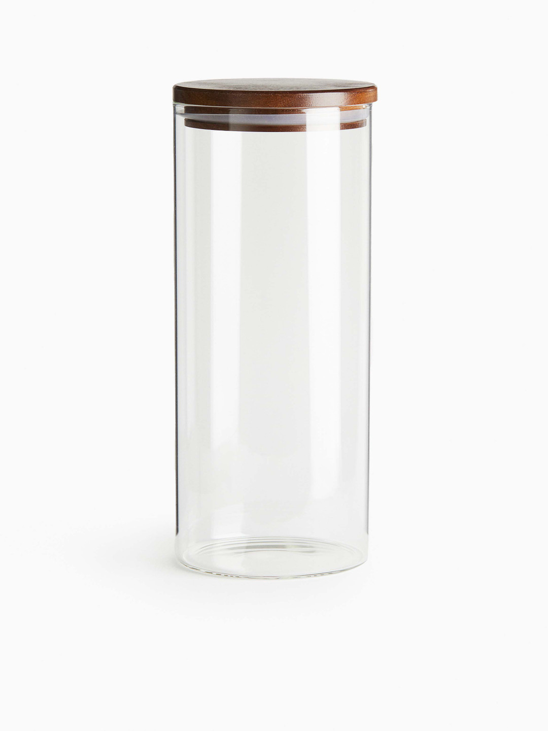 H&M Tall Lidded Glass Jar