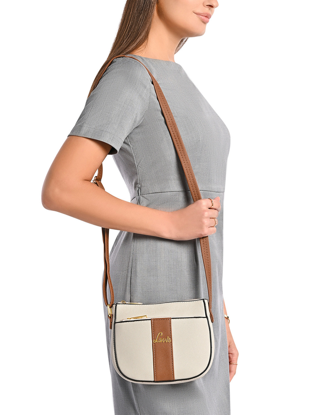 Lavie Women Spade Colourblocked Crossbody Sling Bag