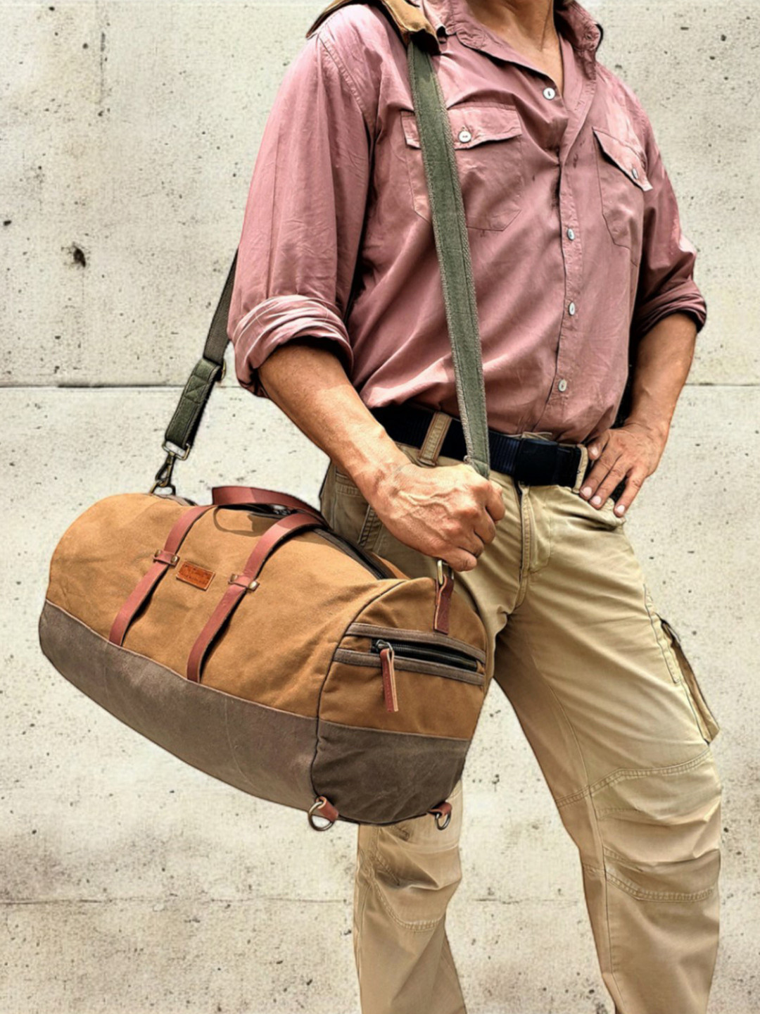 The House of Tara Canvas Gym Duffel Bag