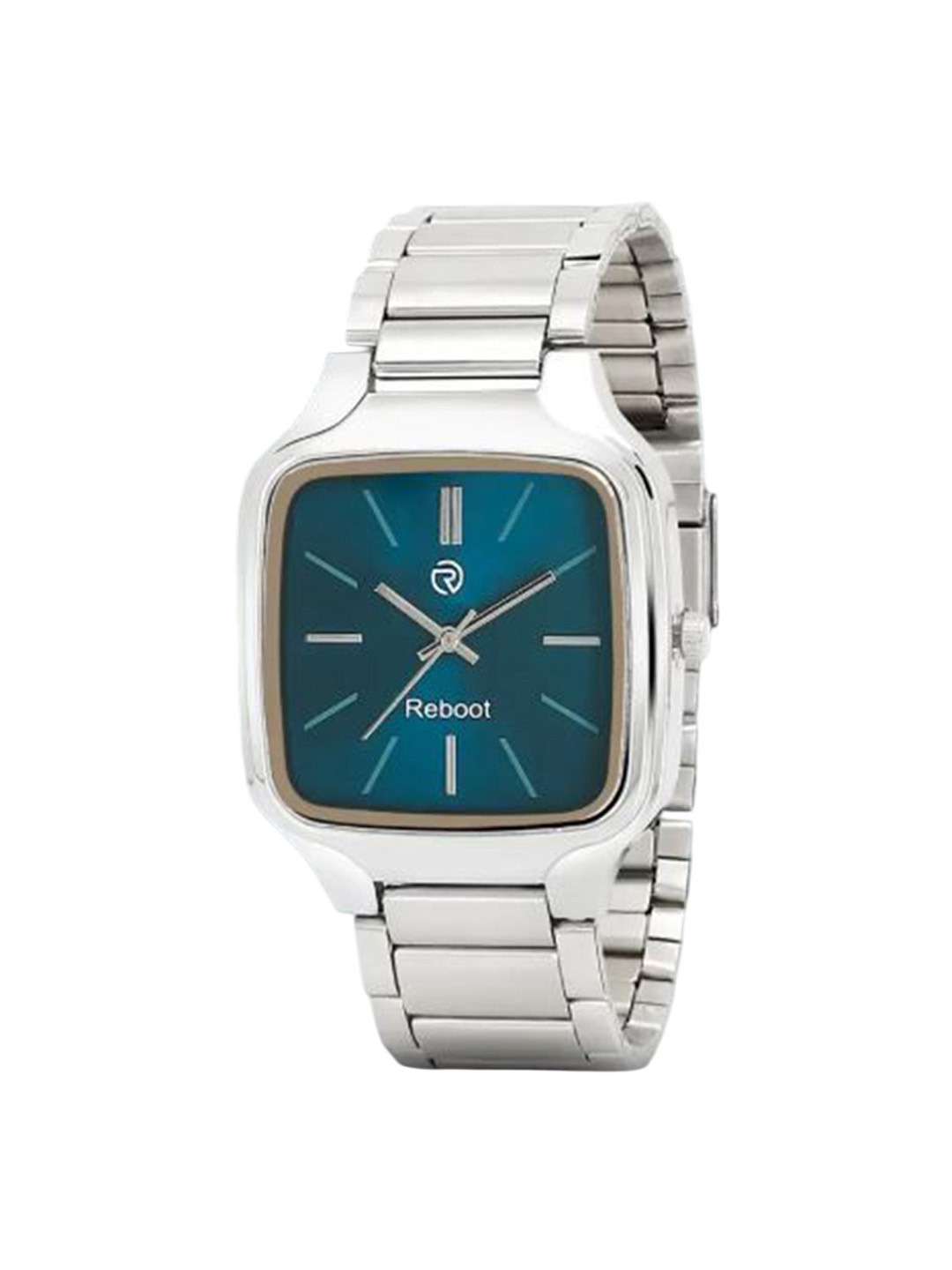 REBOOT Men Square Dial & Bracelet Style Straps Analogue Watch FT3025