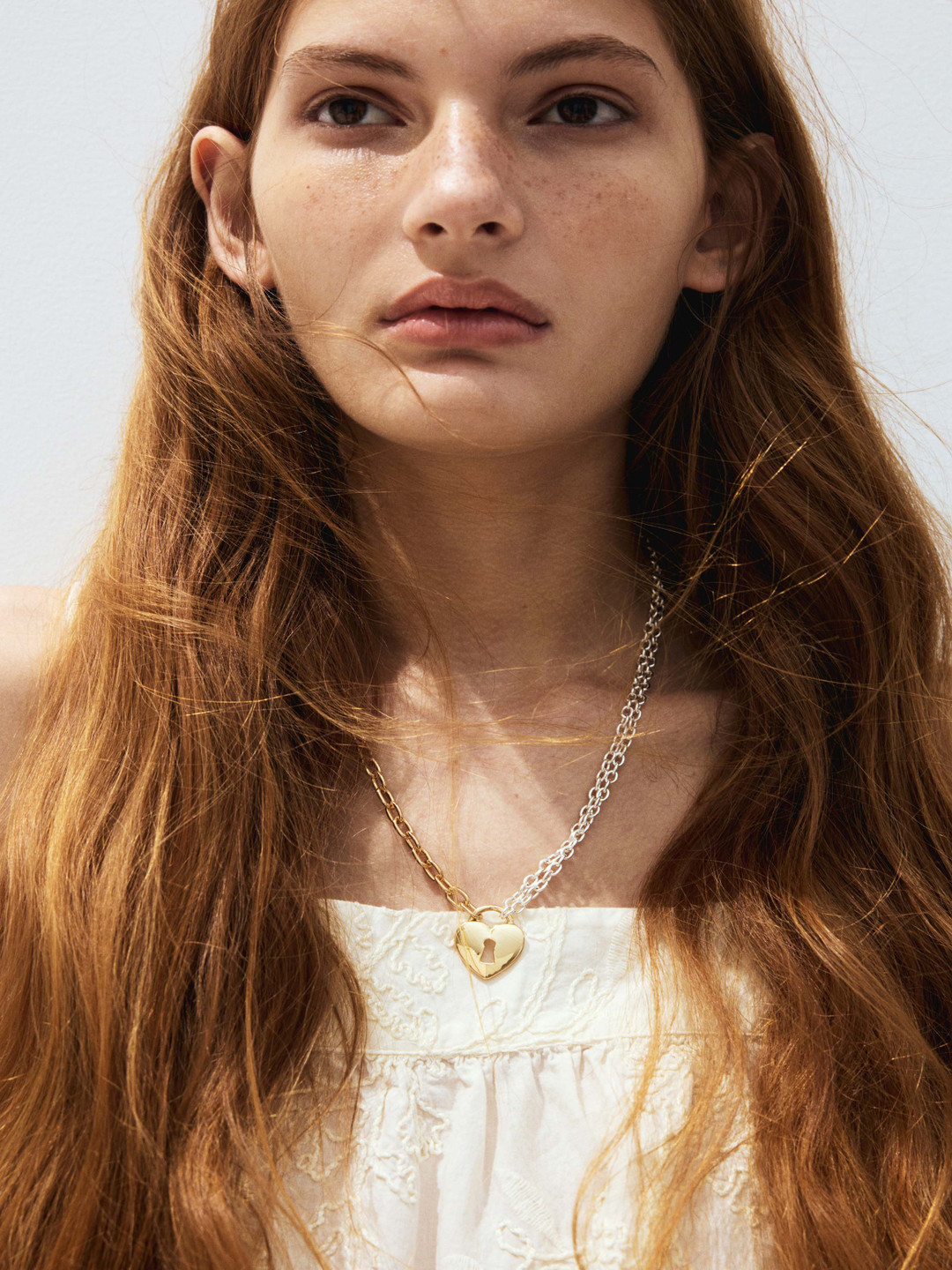 H&M Two-Tone Pendant Necklace