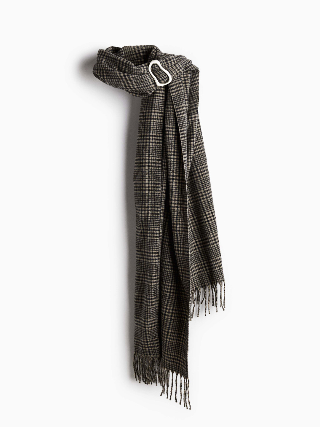 H&M Metal-Detail Blanket Scarf