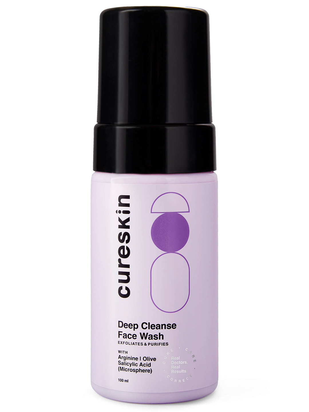 Cureskin Deep Cleansing Face Wash With Arginine & Salicylic Acid - 100 ml