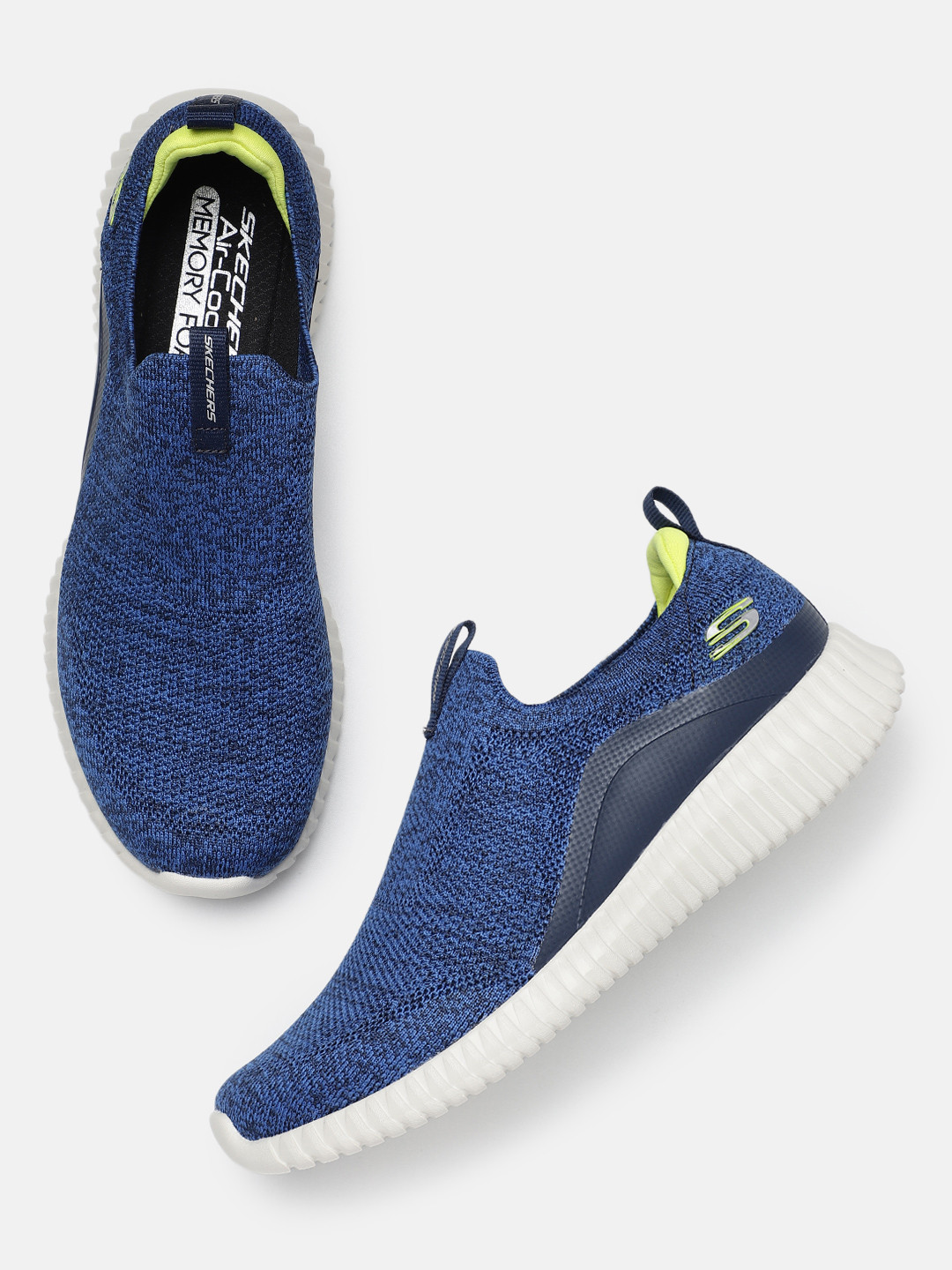 Skechers Men ELITE FLEX Slip-On Sneakers