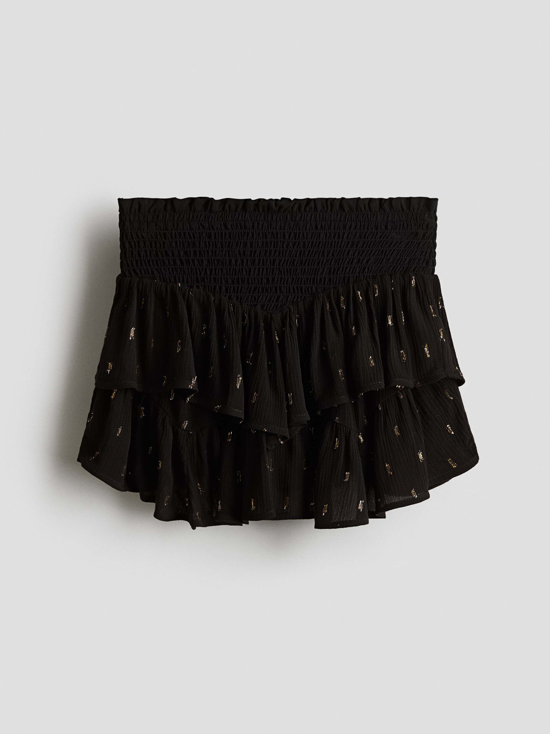 H&M Girls Smocked Flounce Skirt