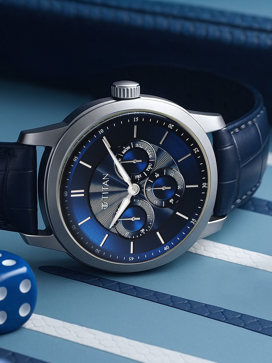 Titan Regalia Arc Quartz Shaped Dial Men's Analog Watch