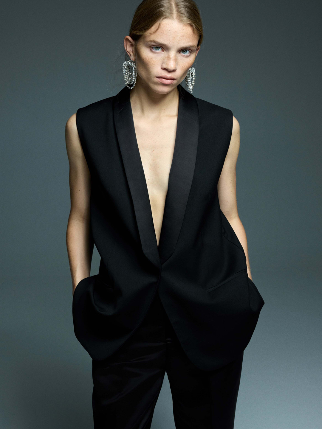 H&M Tuxedo Waistcoat