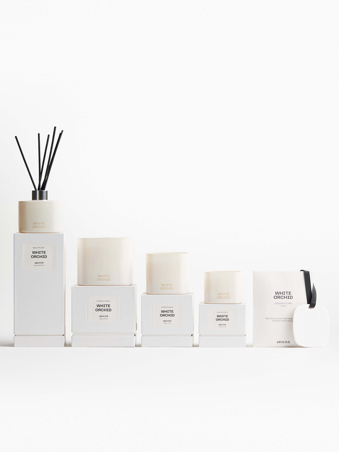 H&M Large Scented Candle In Glass Holder