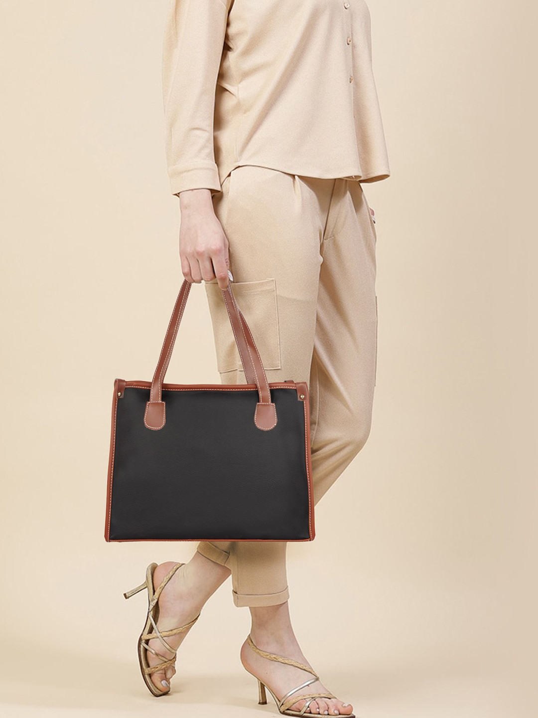 DANIEL CLARK Structured Tote Bag