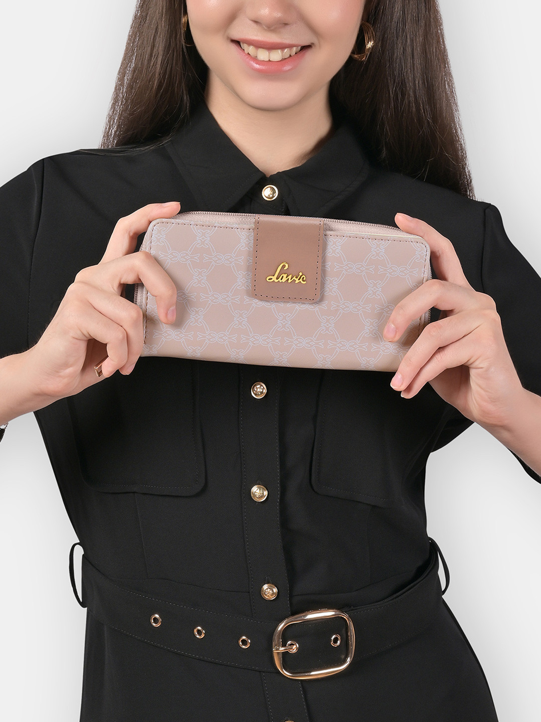 Lavie Women Mono Mia Zip Wallet