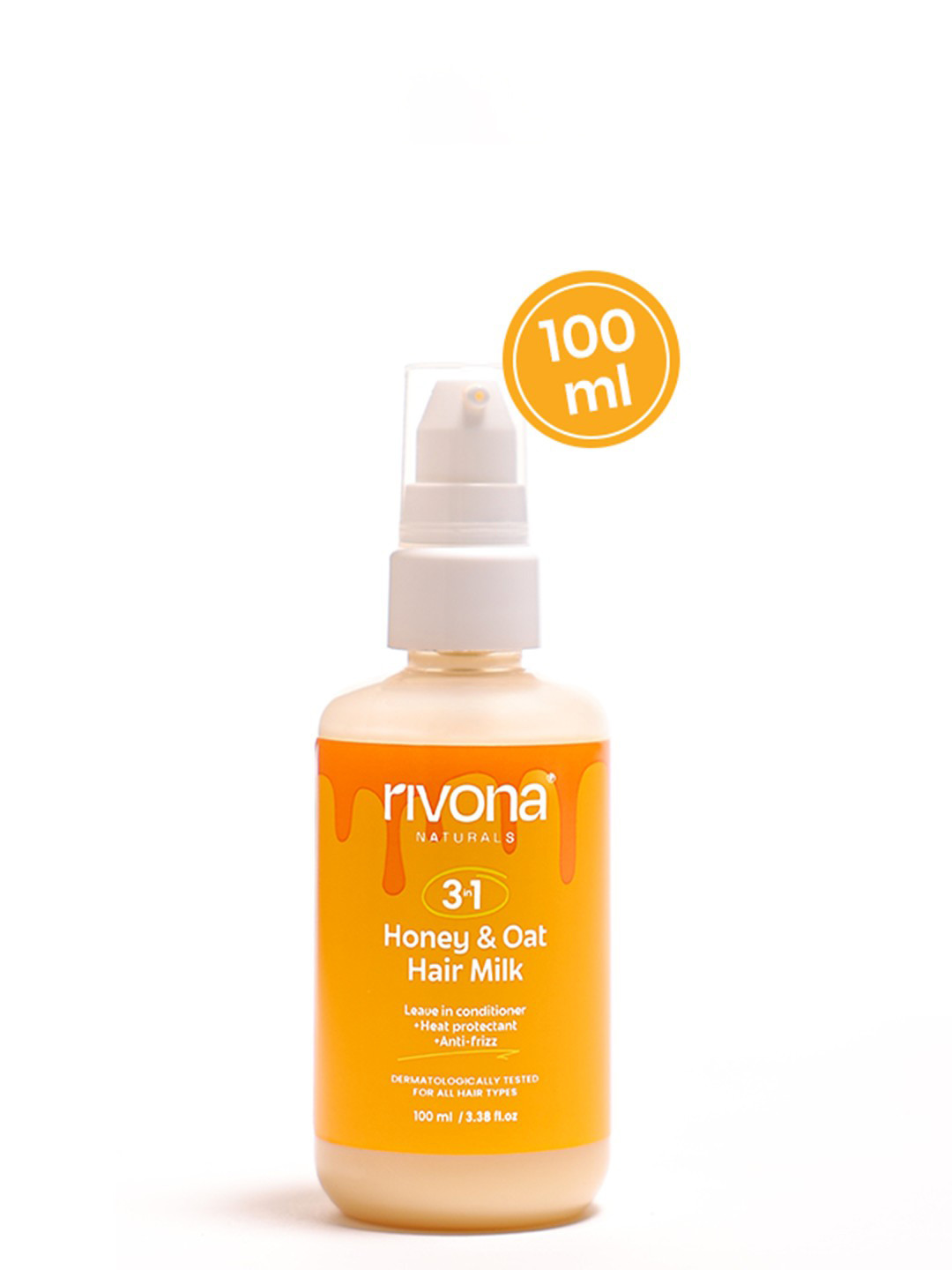 Rivona Naturals 3-In-1 Leave-In Conditioner With Honey & Oat- 100 ml