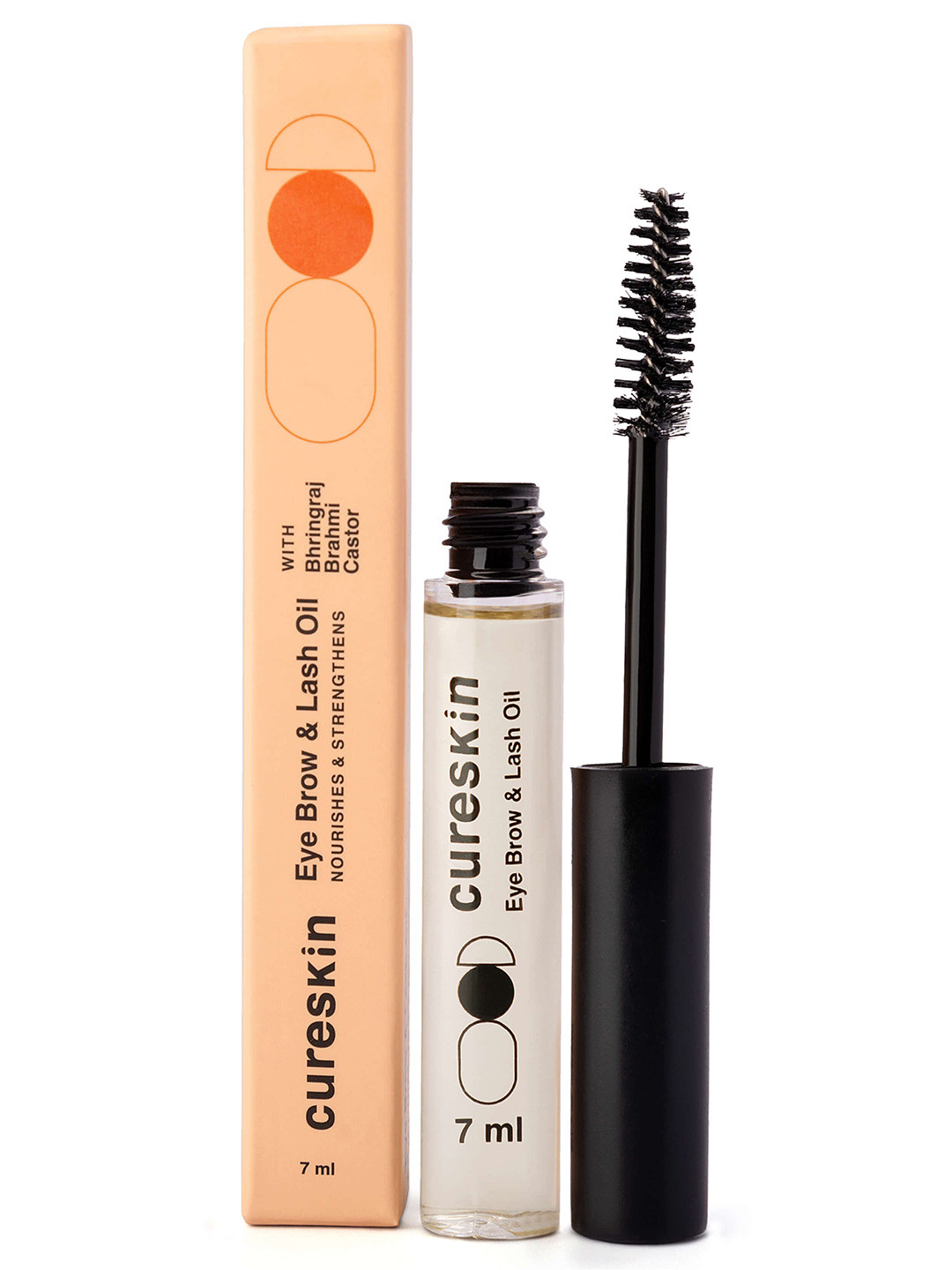 Cureskin Eyebrow & Lash Oil With Bhringraj & Castor - 7 ml