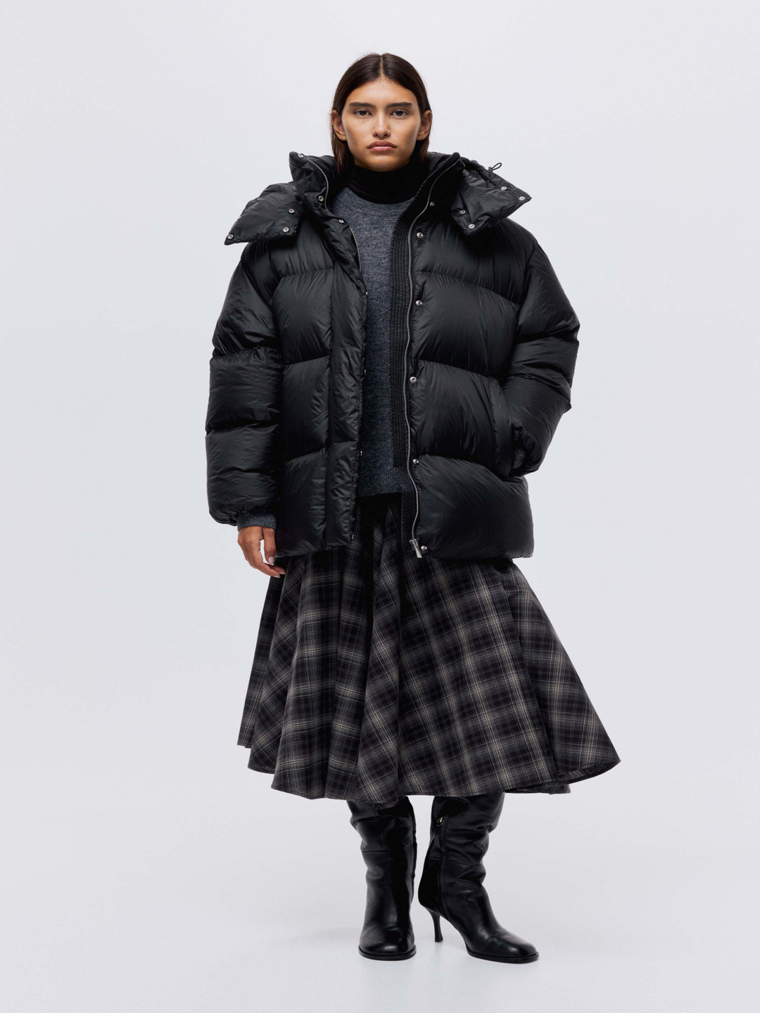 H&M Hooded Down Puffer Jacket