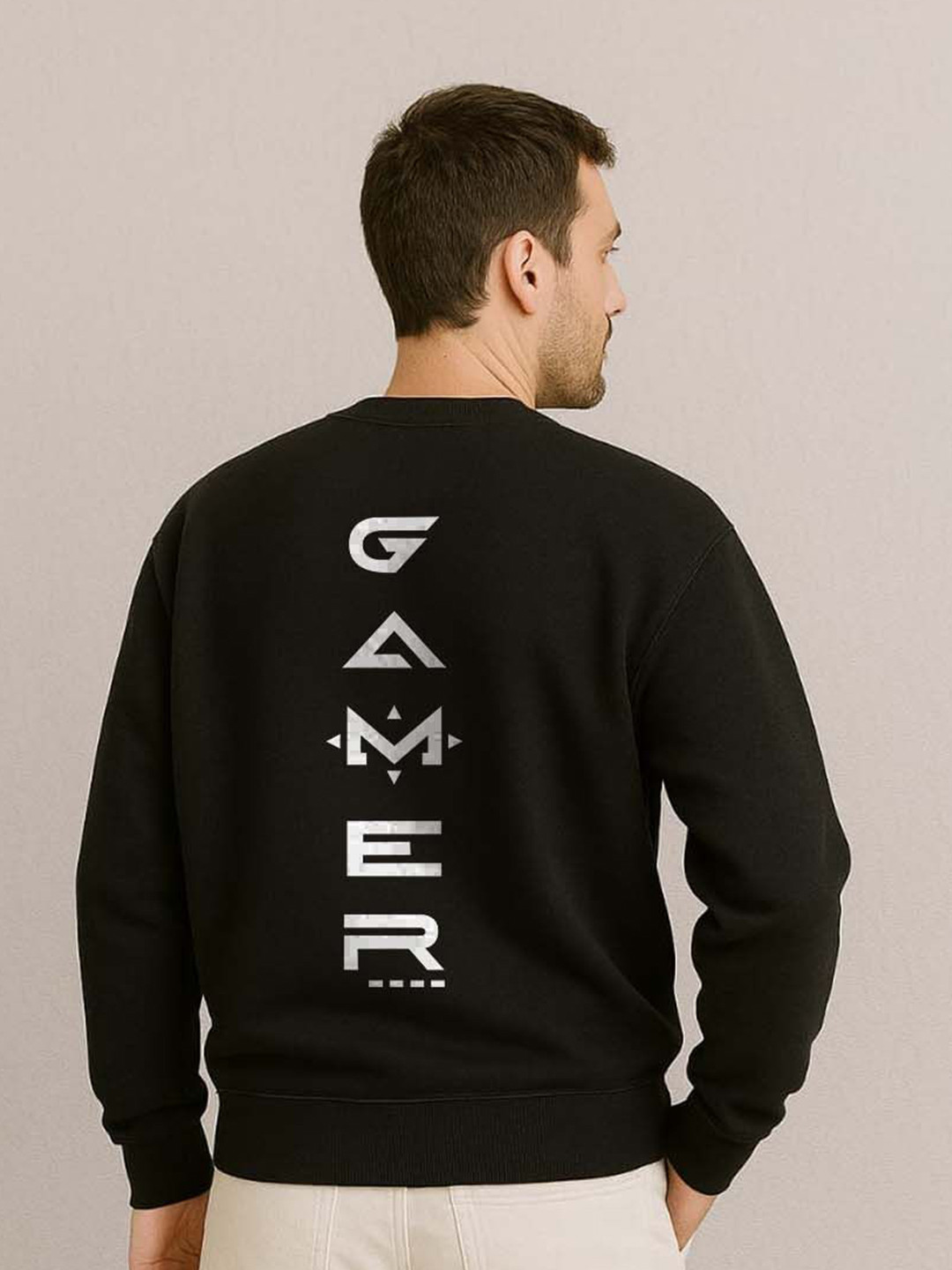 Organic Chics Men Printed Sweatshirt