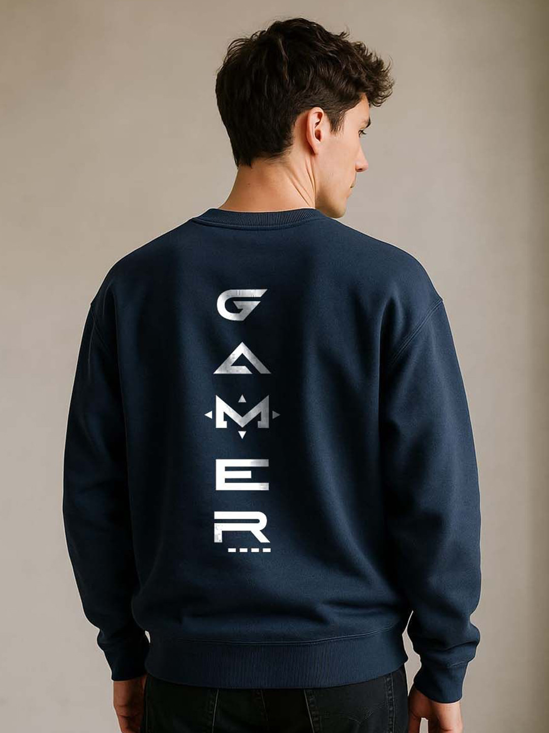 Organic Chics Men Printed Sweatshirt
