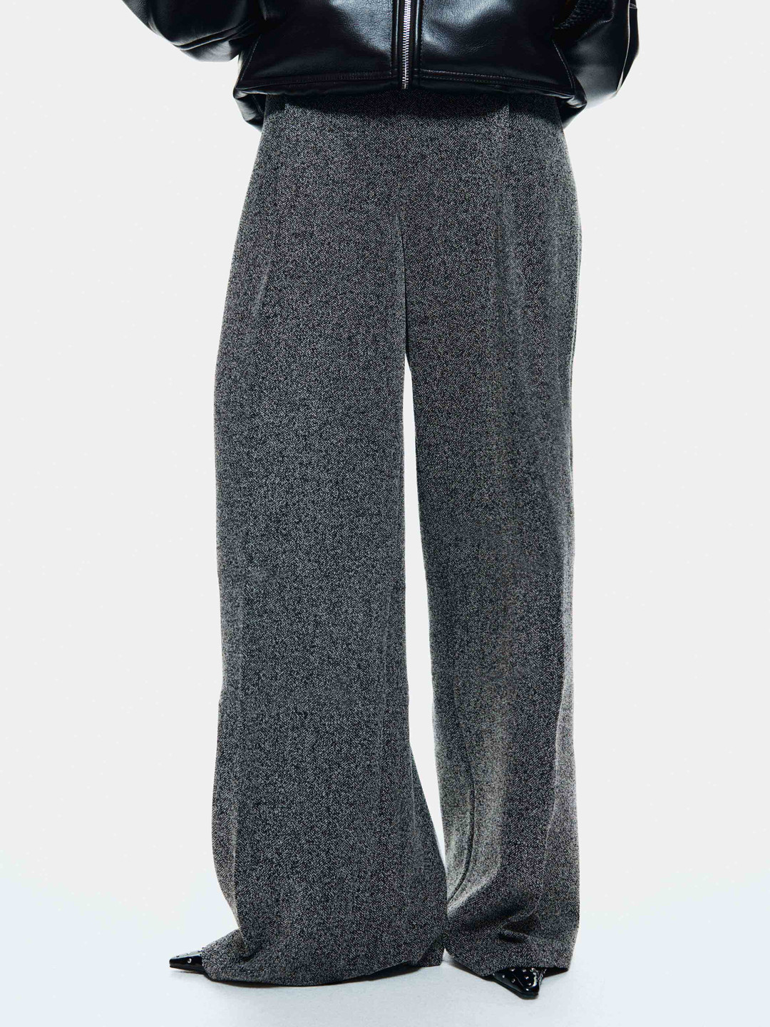H&M Pleat-Front Trousers