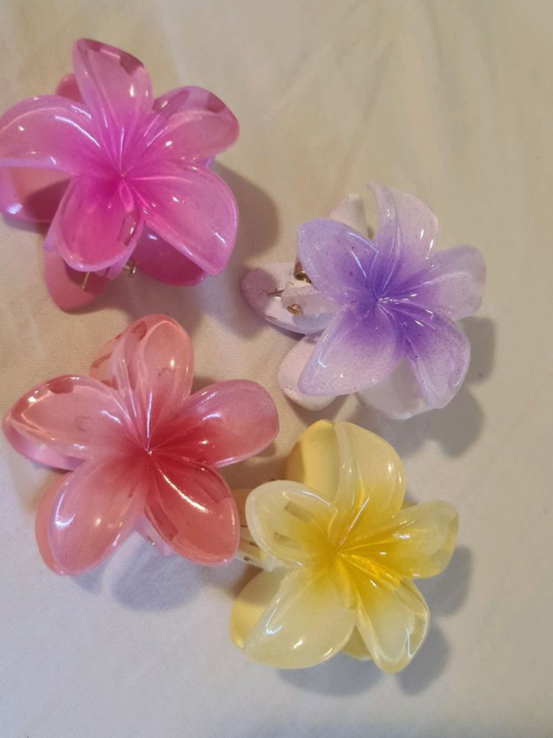 Elecsera Durable Elegant Set of 4 Claw Clips