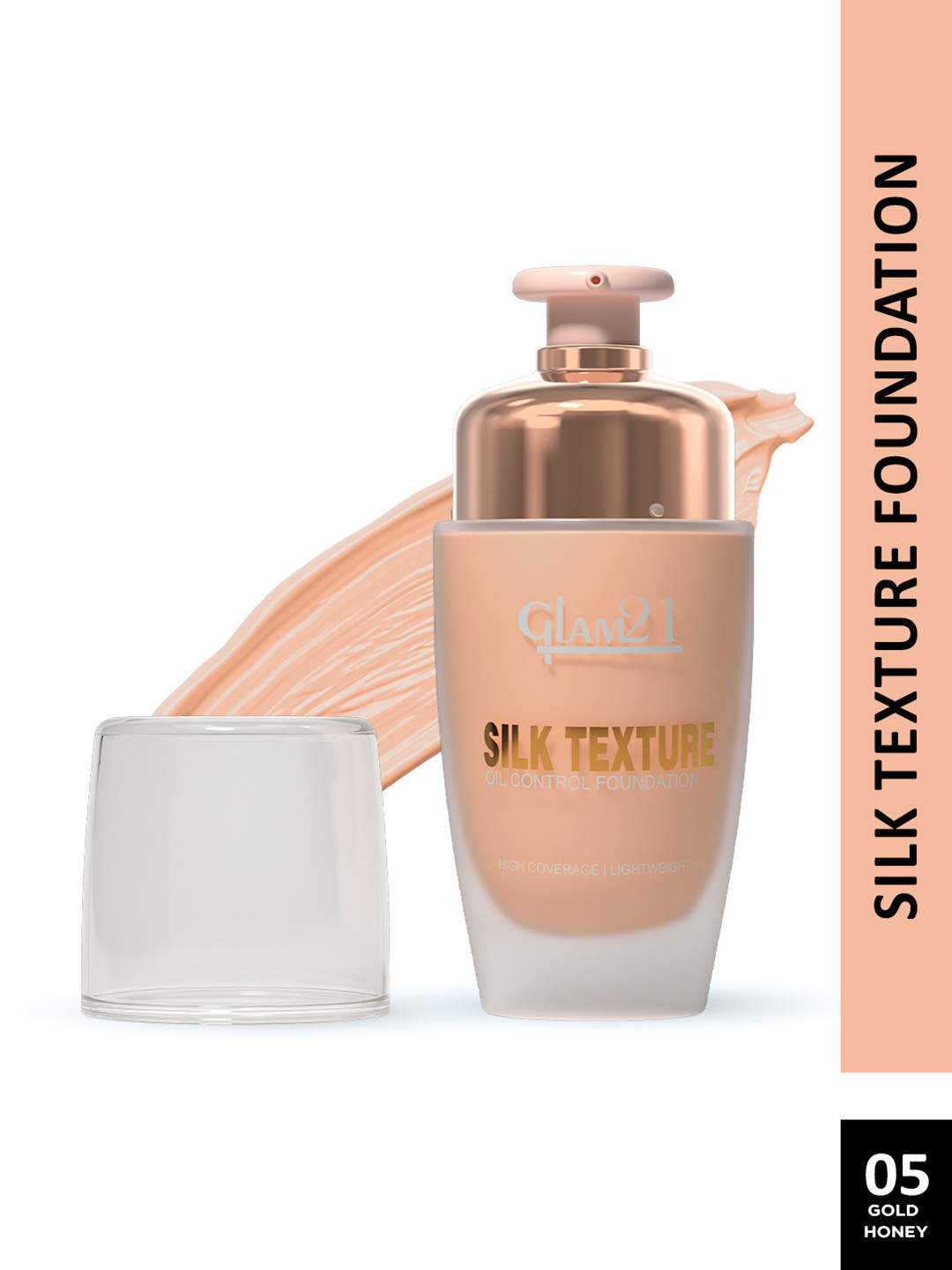 GLAM21 Silk Texture Waterproof SPF35 Moist Silky Matte Foundation 50g - Shade 05