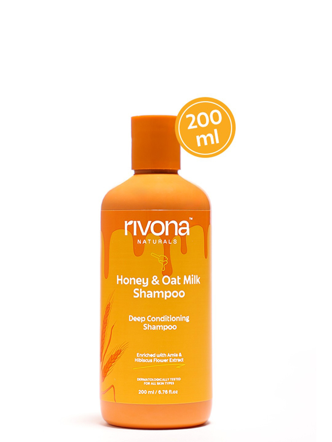 Rivona Naturals Honey & Oat Milk Shampoo- 200 ml
