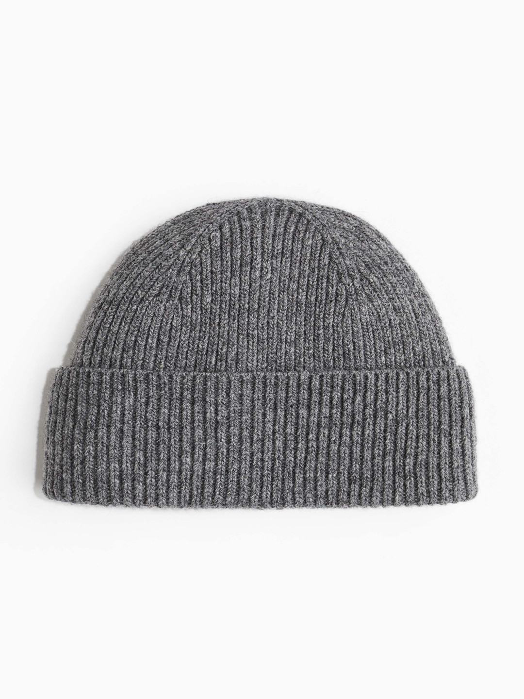 H&M Men Rib-knit Wool-Blend Hat