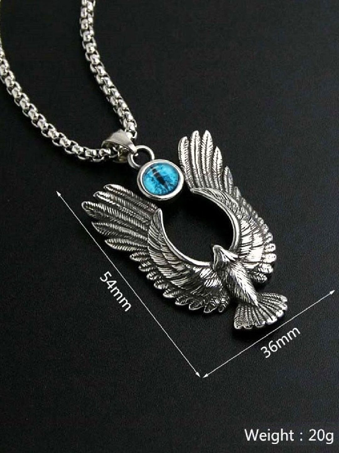 SK Enterprisess Silver-Plated Animal Shaped Pendants with Chains