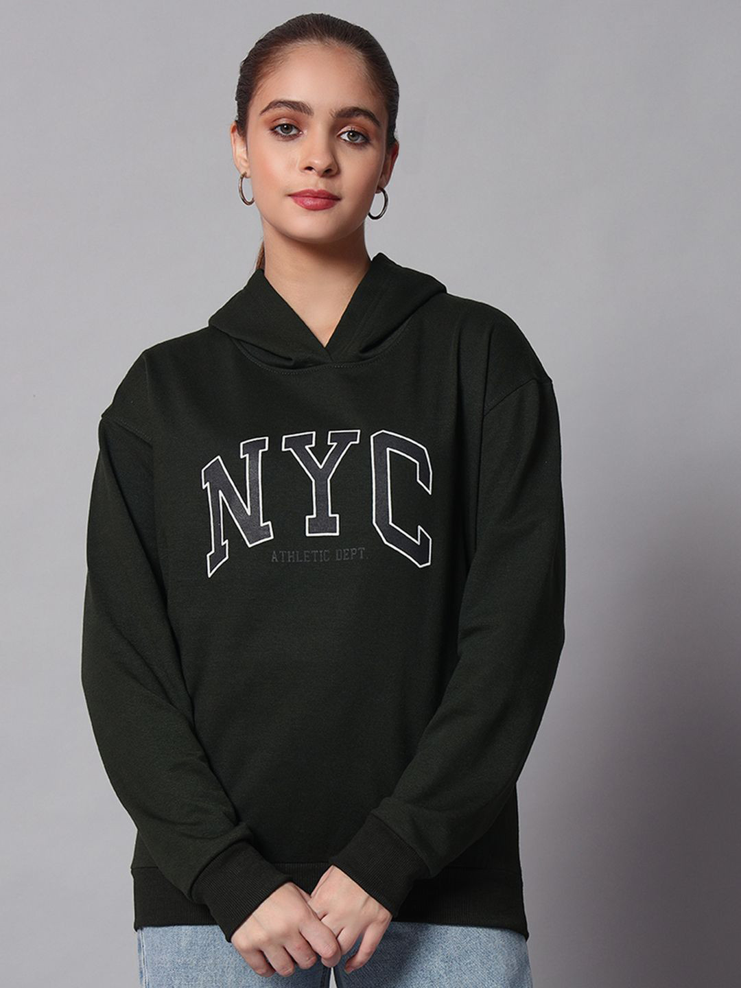 7 ISLANDS Women Printed Hooded Sweatshirt