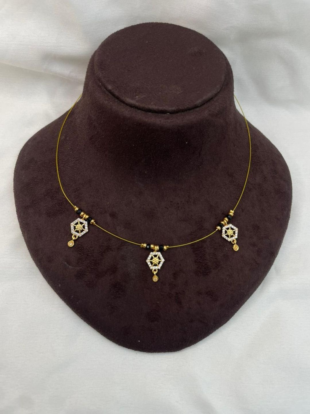 Jewelry Miguel Gold-Plated Antique Necklace