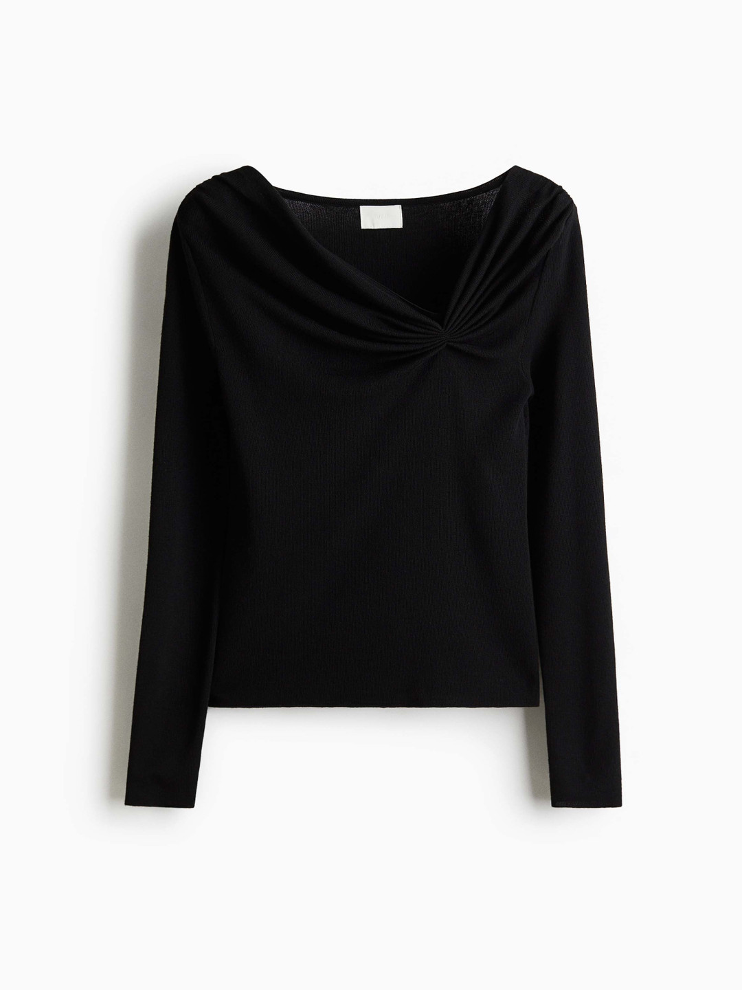 H&M Women Draped Viscose-Blend Top