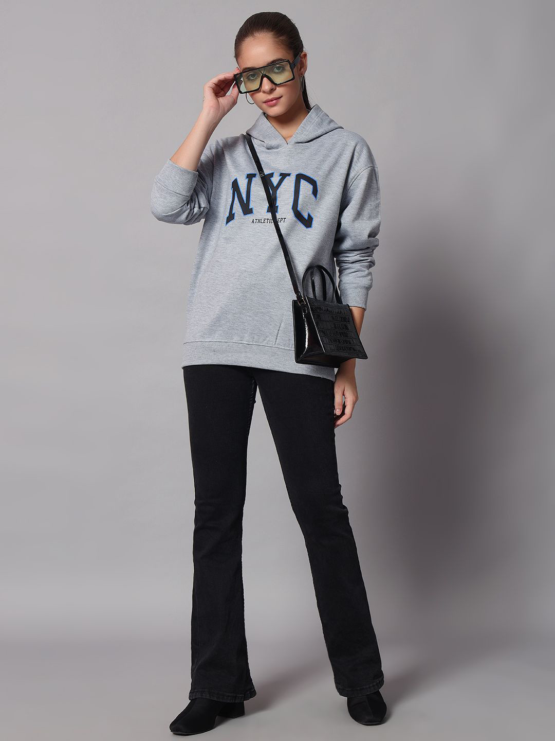 7 ISLANDS Women Printed Hooded Sweatshirt