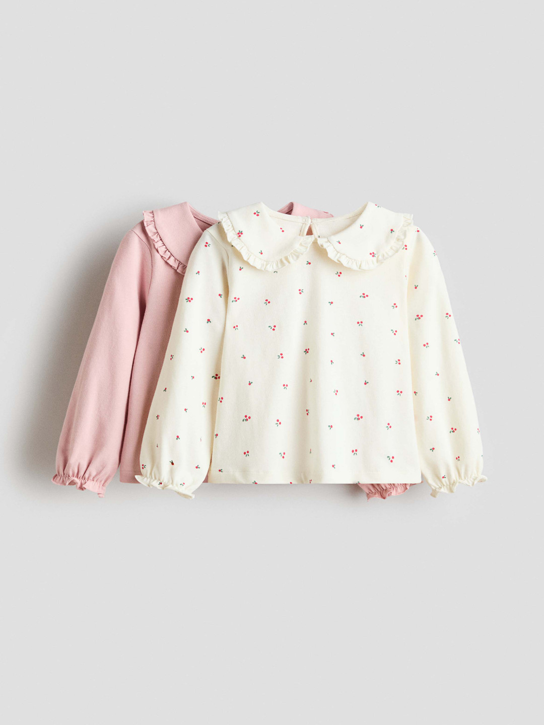 H&M 2-Pack Collared Cotton Tops