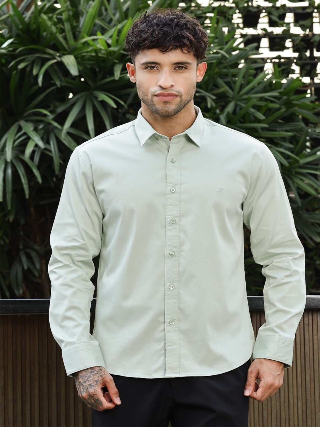 Fash Exuber Men Comfort Slim Fit Casual Shirt