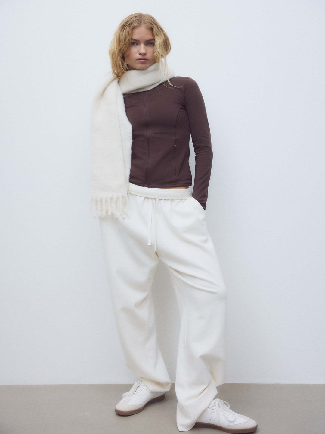 H&M Sports Fleece Jacket With Softmove