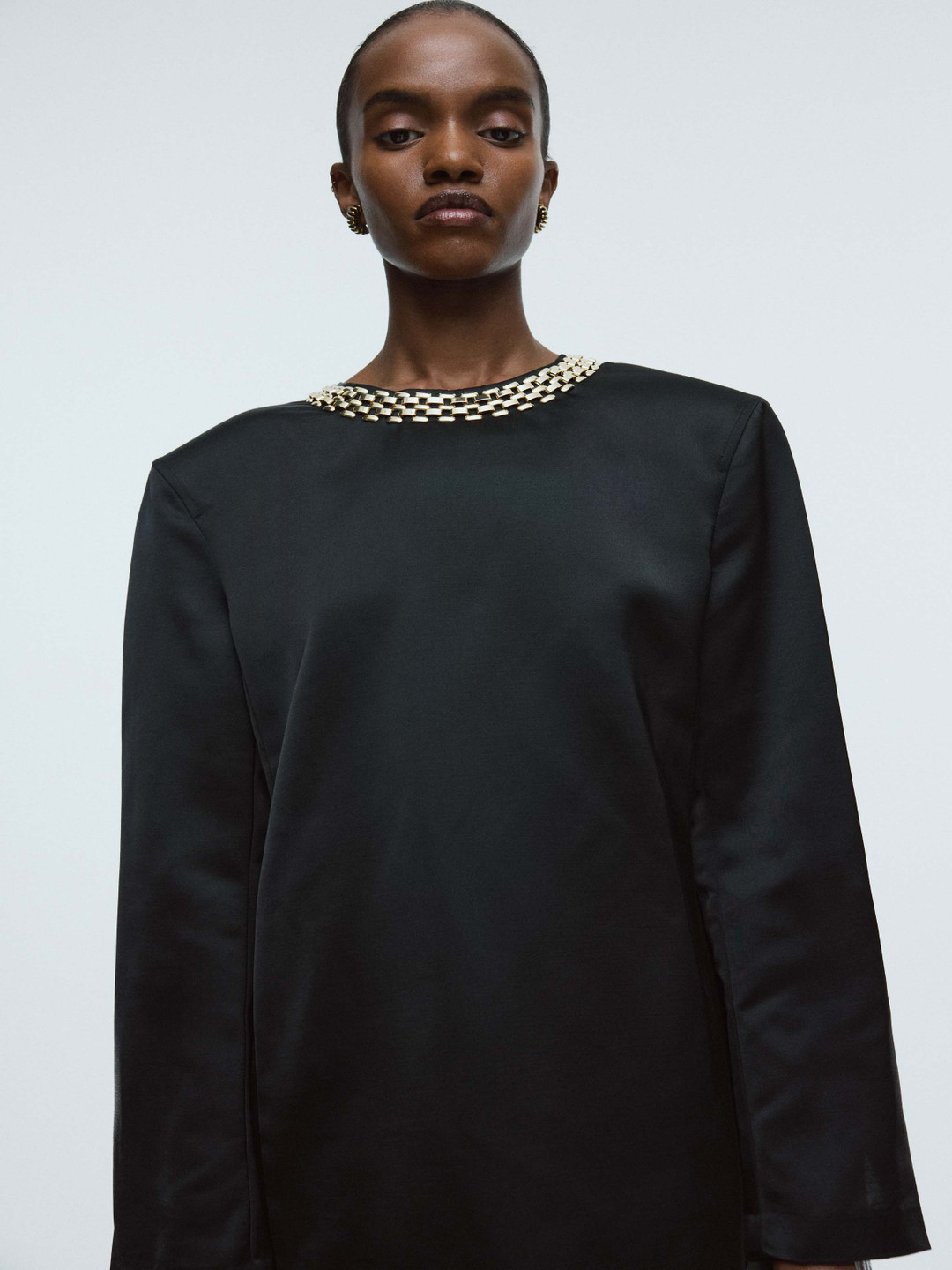 H&M Chain-Detail Shift Dress