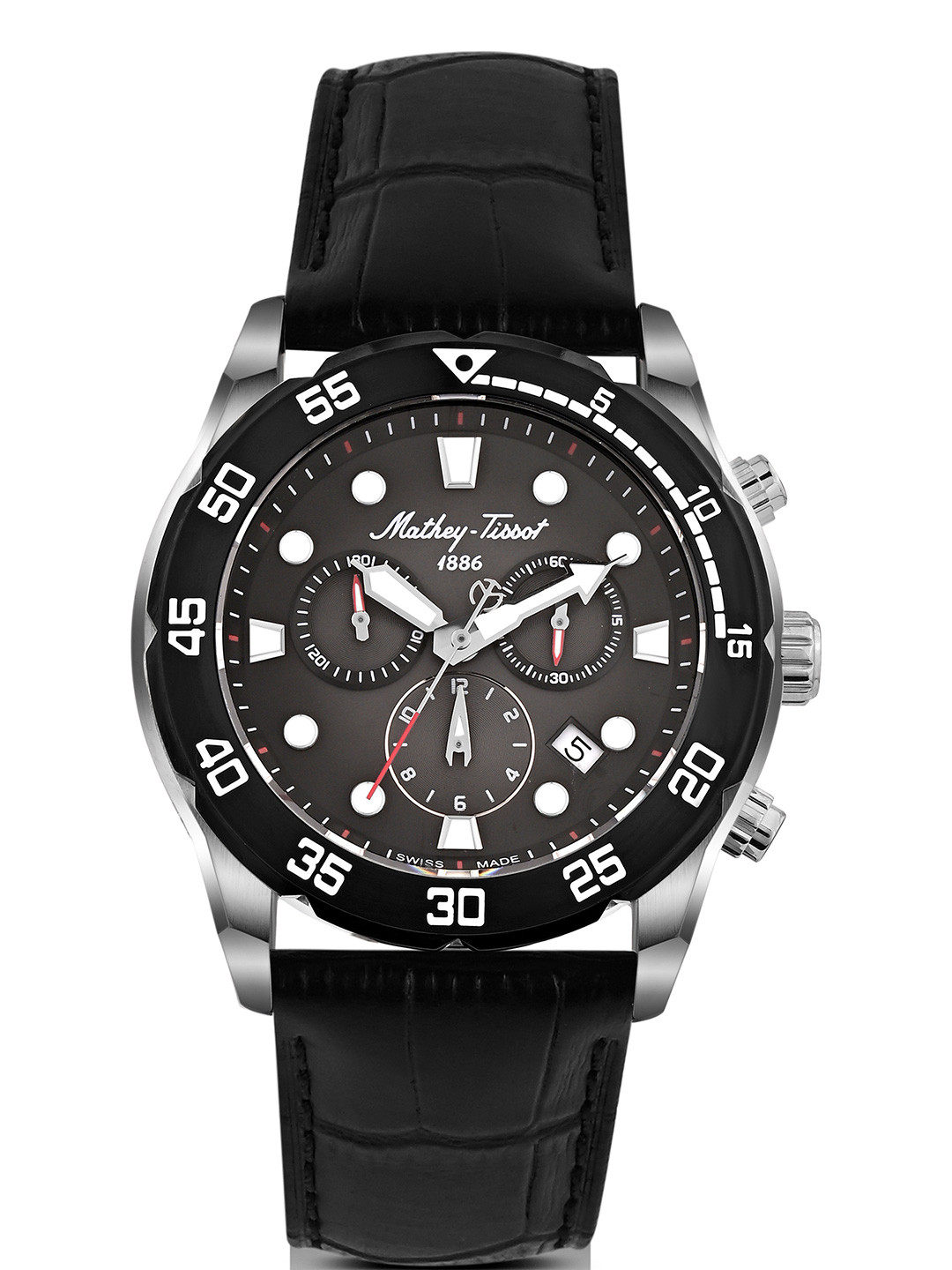 Mathey Tissot Men Swiss Made Bolton Quartz Dial Watch - H121CHALN